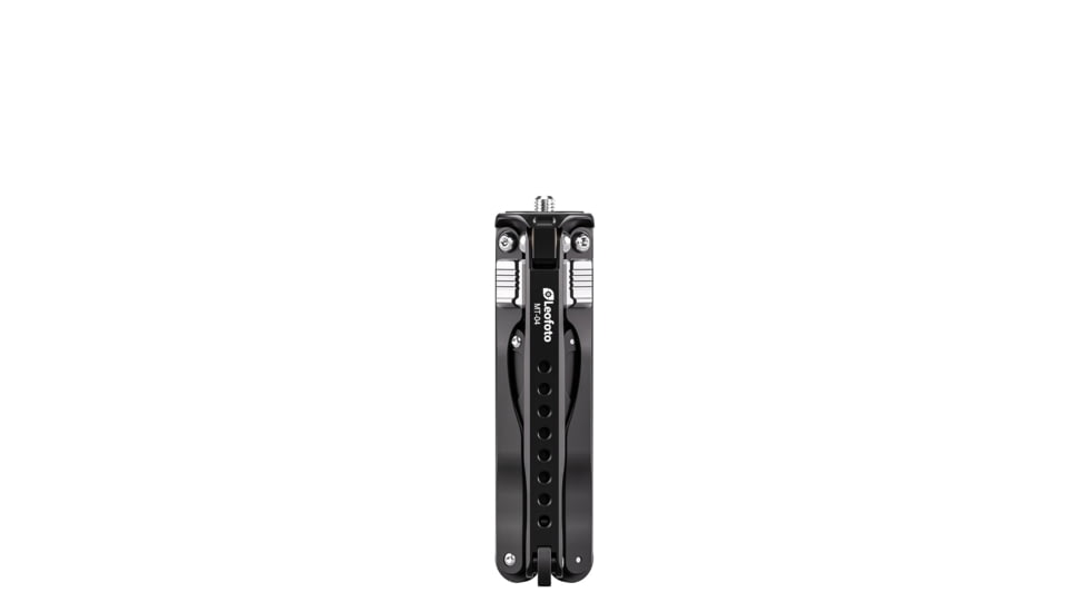Leofoto MT-04 Folding Aluminum Mini Tripod w/ Bag, Black, MT-04