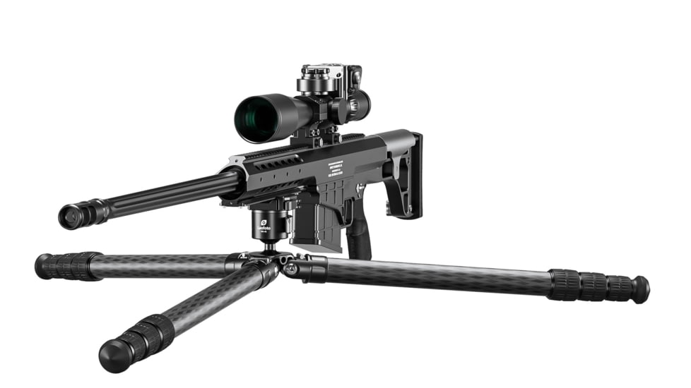 Leofoto SA-364CX/MA-40X Outdoors Tripod w/ Rapid Lock Ballhead, Black, SA-364CX+MA-40X