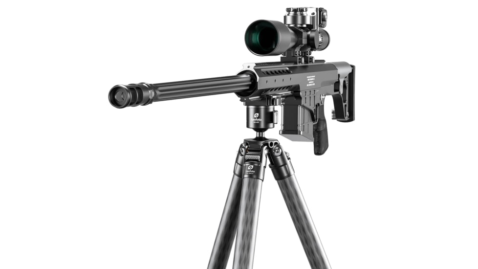 Leofoto SA-364CX/MA-40X Outdoors Tripod w/ Rapid Lock Ballhead, Black, SA-364CX+MA-40X