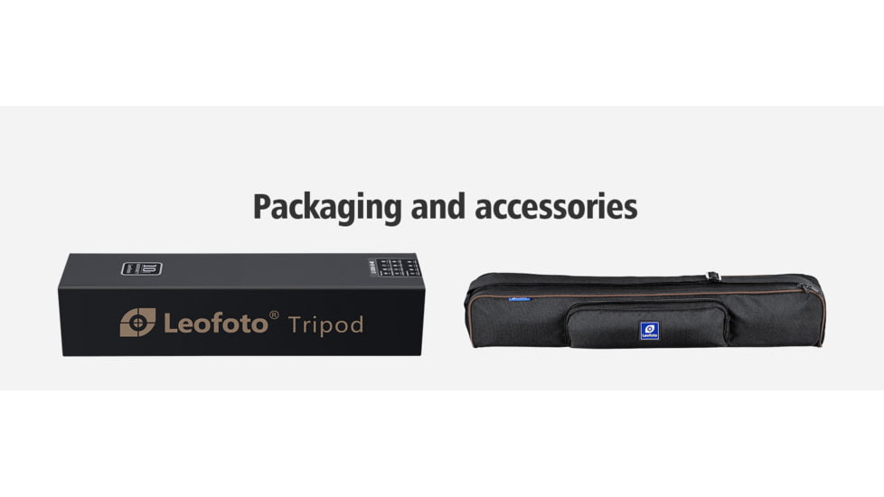 Leofoto SA-364CX/MA-40X Outdoors Tripod w/ Rapid Lock Ballhead, Black, SA-364CX+MA-40X