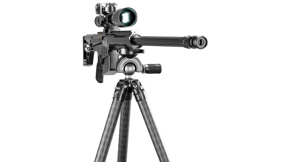 Leofoto SA-402CX/MH-X Outdoors Tripod w/ Dynamic Ball Head Set, Black, SA-402CX+MH-60X