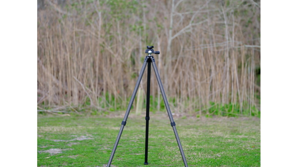Leofoto SA-402CX/MH-X Outdoors Tripod w/ Dynamic Ball Head Set, Black, SA-402CX+MH-60X
