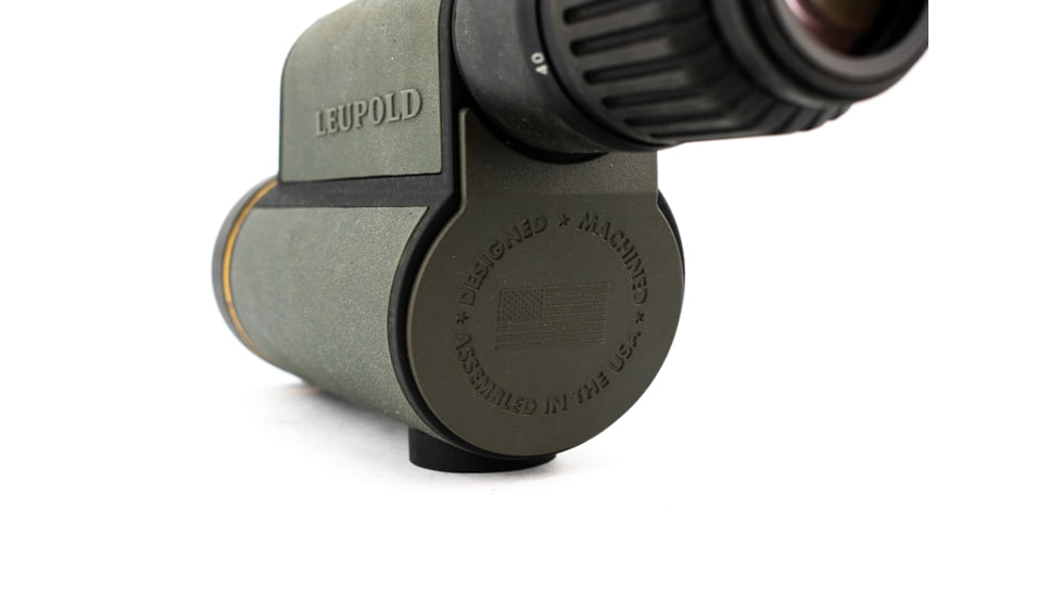 Leupold 12-40x60mm HD Golden Ring Spotting Scope, Impact Reticle, Shadow Gray, 120373