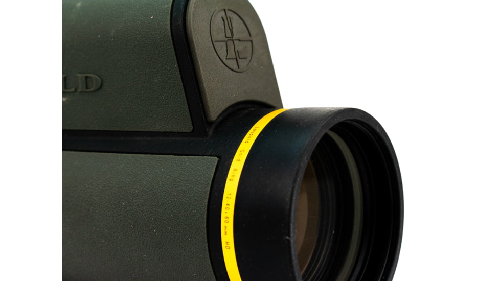 Leupold 12-40x60mm HD Golden Ring Spotting Scope, Shadow Gray, 120372