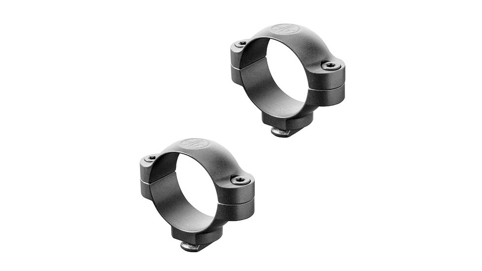 Leupold 174326 Dual Dovetail Scope Rings Ring Set 35mm Diam Medium Steel Black