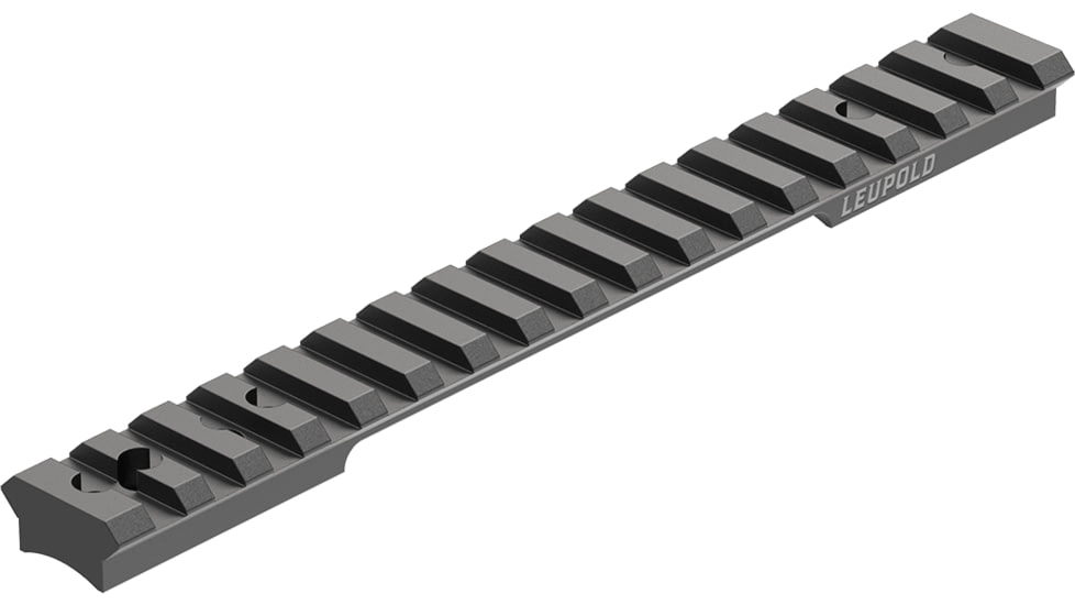 Leupold BackCountry Cross-Slot Savage 110 Axis Round Receiver, Long Action, 1 Piece, Rifle Rail Mount, Matte Black, 187346