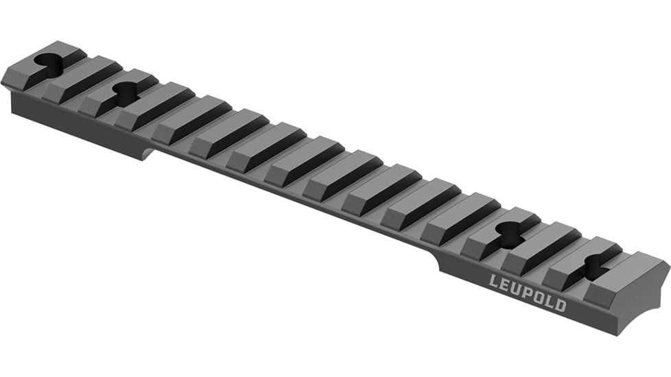 Leupold BackCountry Cross-Slot Savage 110 Round Receiver, Short Action, 1 Piece, 20 MOA, Rifle Rail Mount, Matte Black, 187345