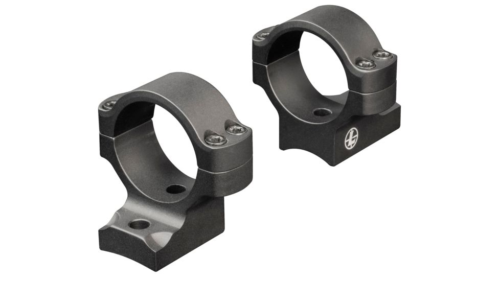 Leupold BackCountry Ring Mount, Savage 10/110 Round Rcvr, RVF, 1in, High, 2 piece, Matte