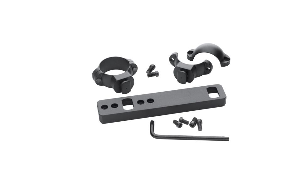 Leupold DD T/C Encore &amp; Omega 1-pc Base/1-in High Rings, Matte 114974