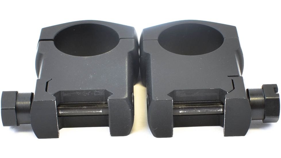 Leupold Mark 4 Mounting Rings, 1in, Super High, Matte Black, Aluminum, 57526