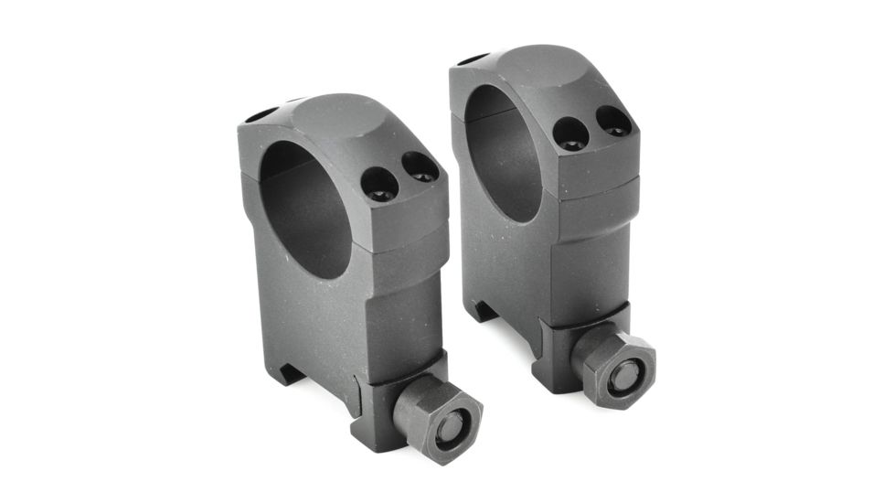 Leupold Mark 4 Mounting Rings, 1in, Super High, Matte Black, Aluminum, 57526