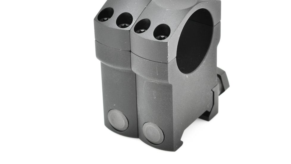 Leupold Mark 4 Mounting Rings, 1in, Super High, Matte Black, Aluminum, 57526