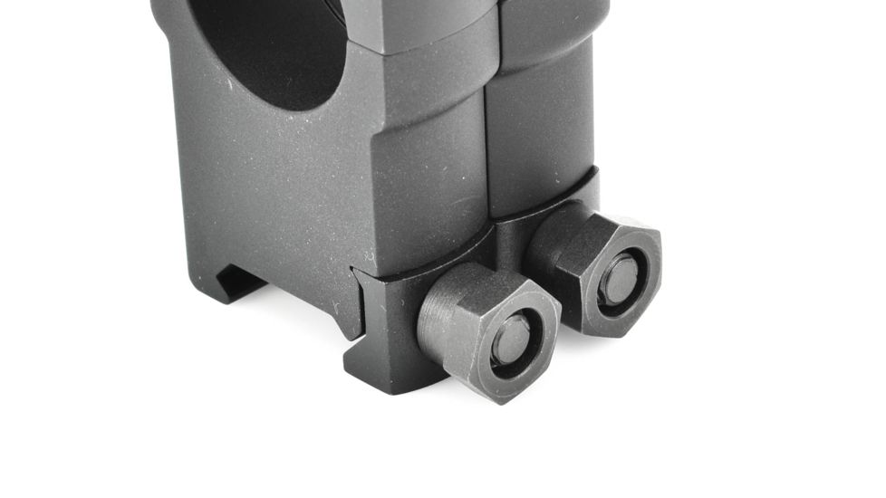 Leupold Mark 4 Mounting Rings, 1in, Super High, Matte Black, Aluminum, 57526