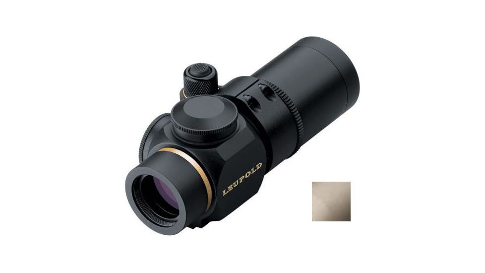 Demo,Leupold Prismatic Hunting Rifle Scope, 1x14mm, Dark Earth Finish, Illuminated Circle Plex 63895