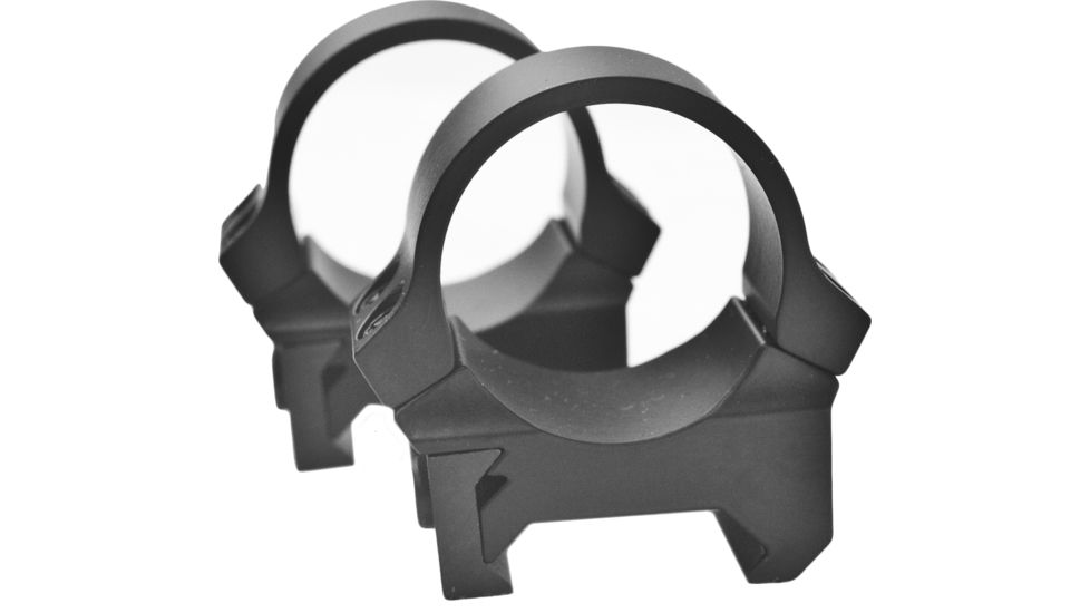 Leupold PRW Weaver Style Rings, 1in, Low, Matte Black, 54144