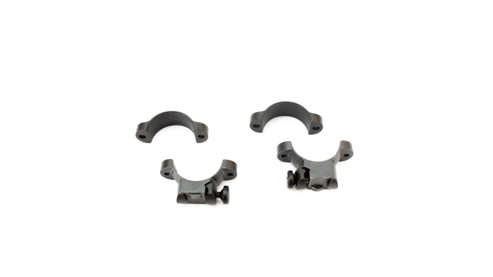 Leupold Rifle Scope Mount Rings, 30mm, Ruger M77, Medium, Matte Black 51041