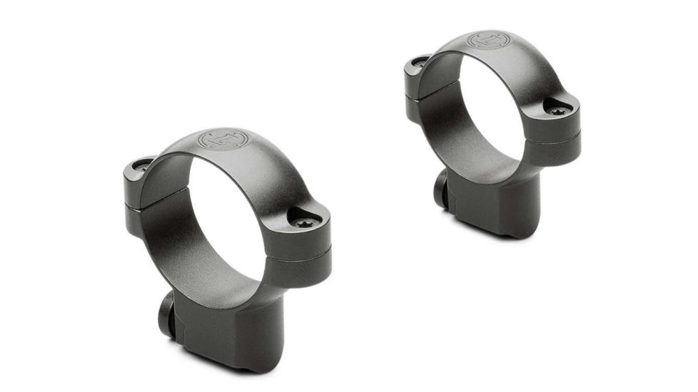 Leupold Rifle Scope Mount Rings, 30mm, Ruger M77, Super High, Matte Black 51043