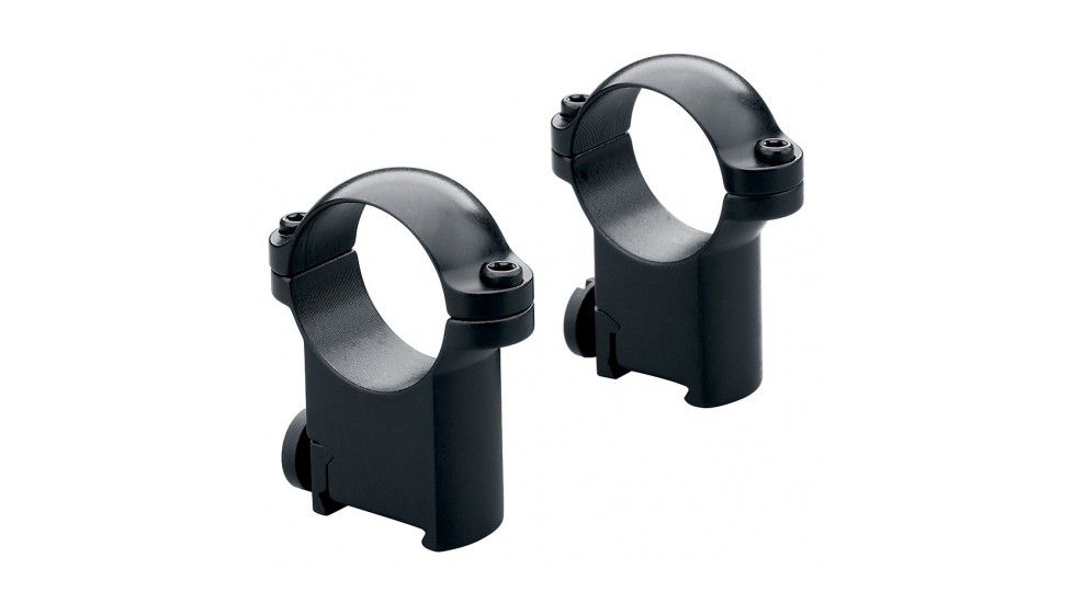 Leupold Sako Ring Mounts, 1in, Medium, Matte Black - 54409