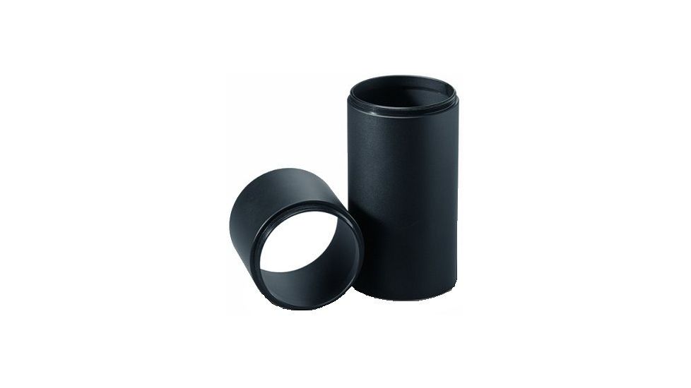 Leupold ScopeSmith Lens Shade, 2.5in Long, 50mm Objective, Matte Black, Post 2004
