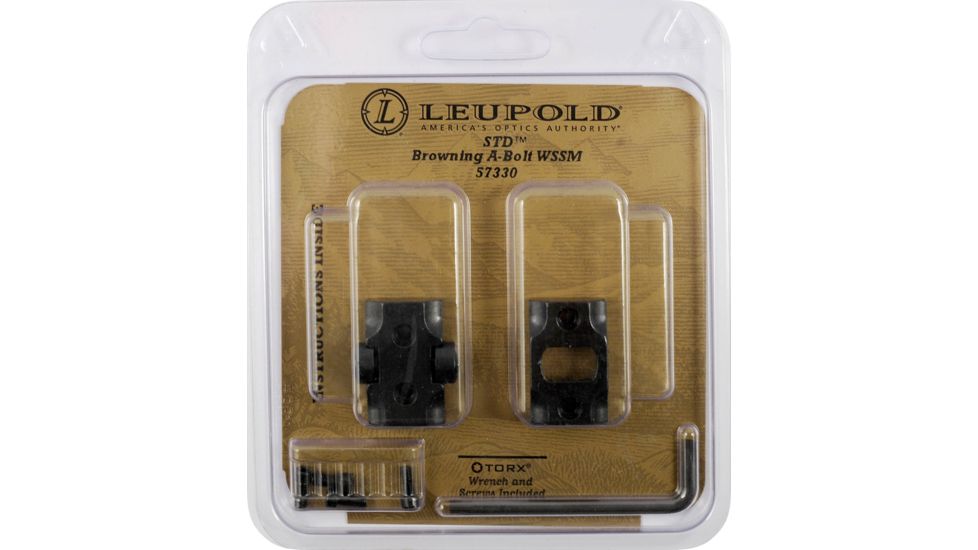 Leupold Standard 2-Piece Rifle Scope Mount Base, Browning Ablt WSSM, Gloss Black, 57330
