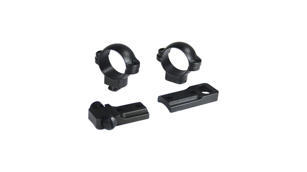 Leupold STD Winchester 70 RVR 2-pc Base/1-in High Rings, Matte 114962