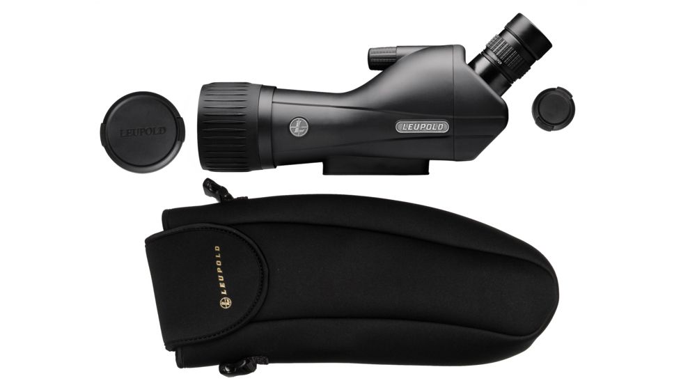Leupold SX-1 Ventana 2 15-45x60mm Spotting Scope, Angled, Gray/Black, 170757