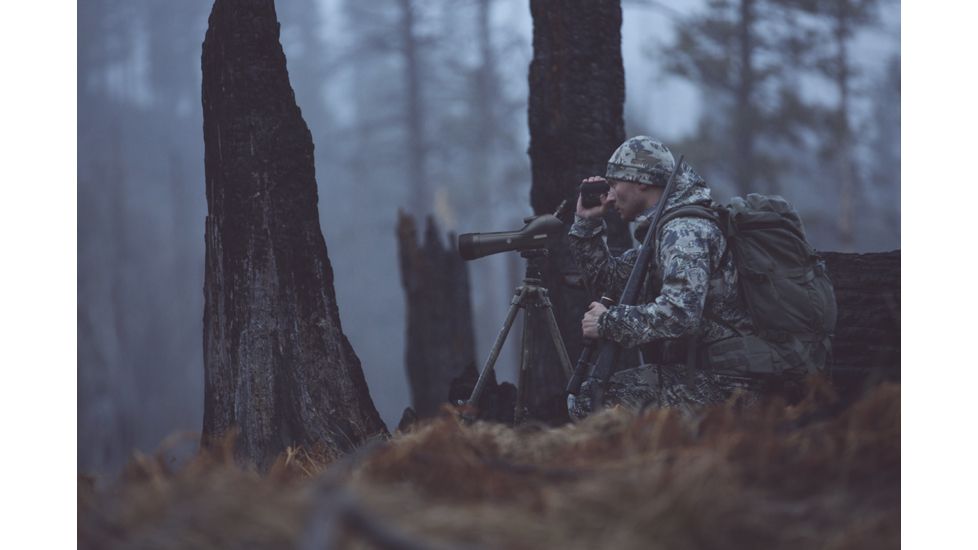 Leupold SX-1 Ventana 2 15-45x60mm Spotting Scope, Angled, Gray/Black, 170757