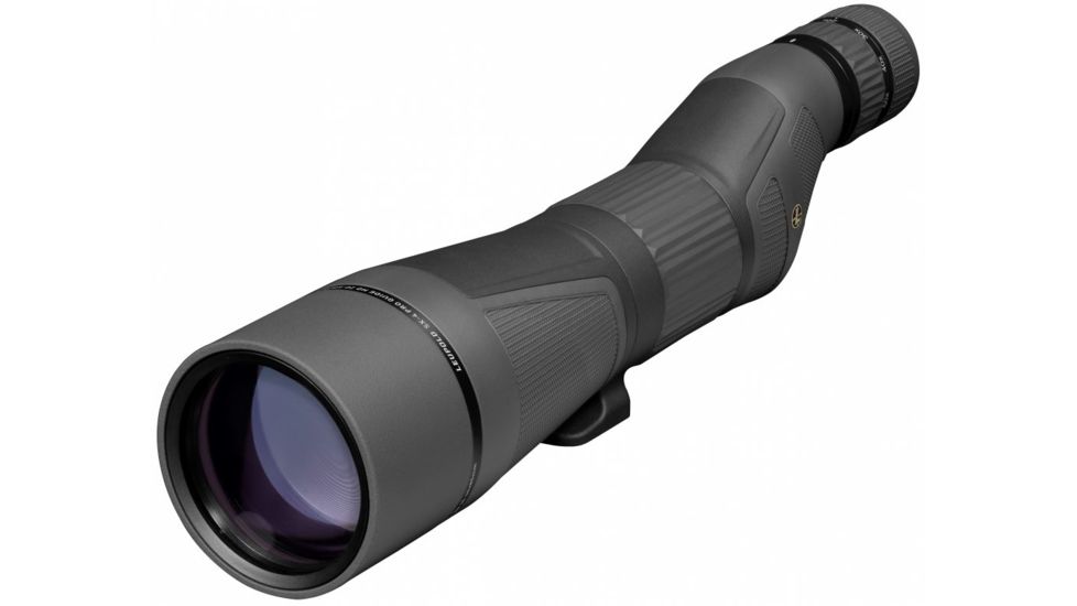 Leupold SX-4 Pro Guide 20-60x85 HD Spotting Scope, Straight, Shadow Gray, 177598