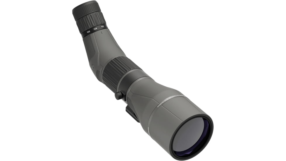 Leupold SX-5 Santiam HD 27-55x80 Spotting Scope, Angled, Grey/Black, 185605