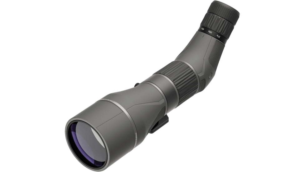 Leupold SX-5 Santiam HD 27-55x80 Spotting Scope, Angled, Grey/Black, 185605