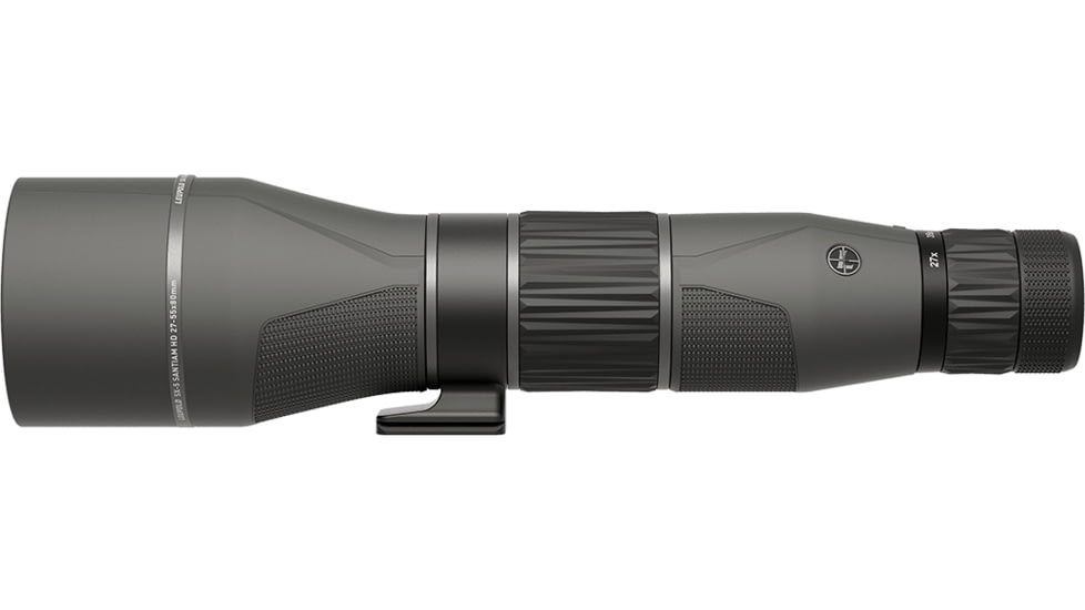 Leupold SX-5 Santiam HD 27-55x80 Spotting Scope, Straight, Grey/Black, 185604