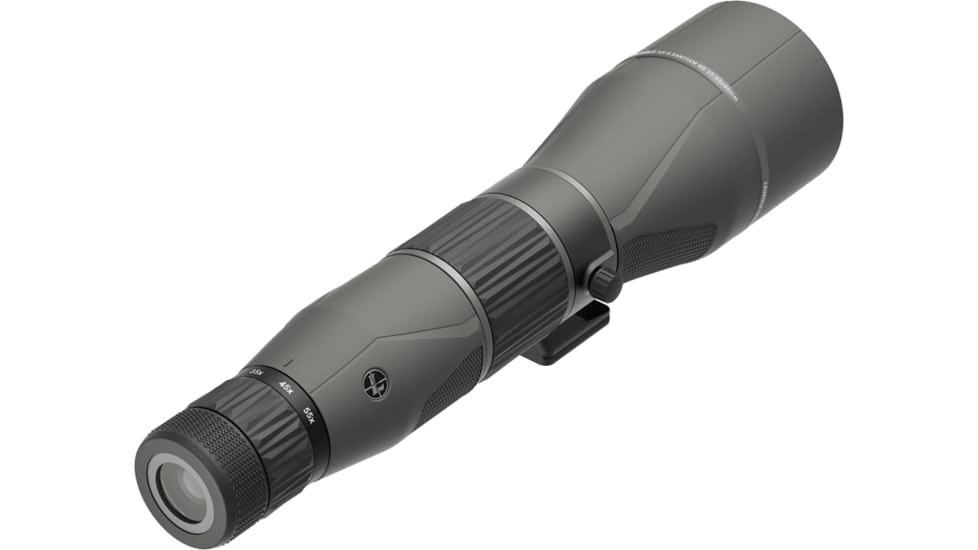 Leupold SX-5 Santiam HD 27-55x80 Spotting Scope, Straight, Grey/Black, 185604