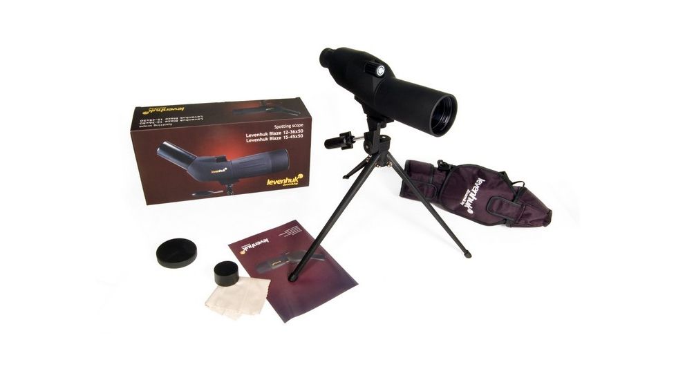 Levenhuk Blaze Spotting Scope, Black, Medium 50918