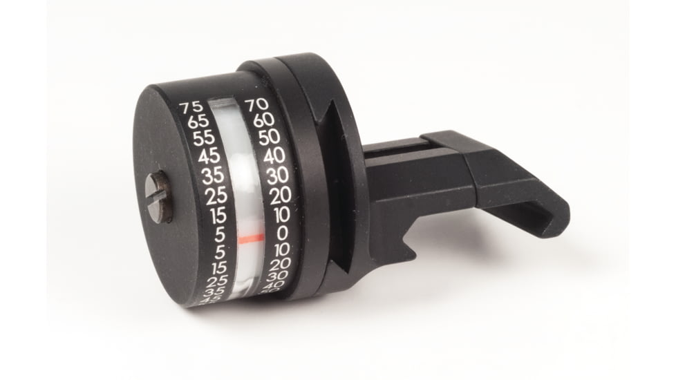 USED NightForce Angle Degree Indicator w/ Mount LH, Black, Full-Size, A121, EDEMO1, Used, Condition Like New, Open Box