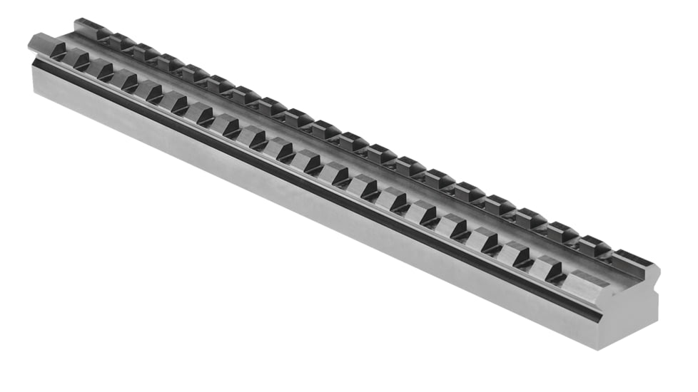 NightForce Gunsmith Blank One-Piece Base - Steel, Black, Full-Size, A132