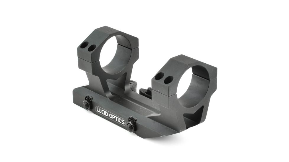 Lucid 30mm Quick Detach Mount High for AR-15, Black, L-QDMT-30-H