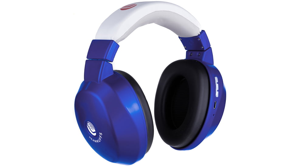 Lucid Audio Bluetooth HearMuffs for Children, Blue, Adjustable, LA-KIDS-BT-BLUE