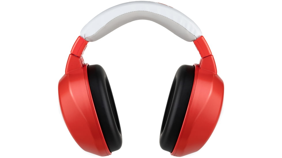 Lucid Audio Bluetooth HearMuffs for Children, Red, Adjustable, LA-KIDS-BT-RED