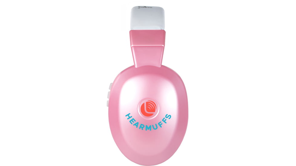 Lucid Audio Bluetooth HearMuffs for Infant/Toddler, Pink, Adjustable, LA-INFANT-BT-PINK