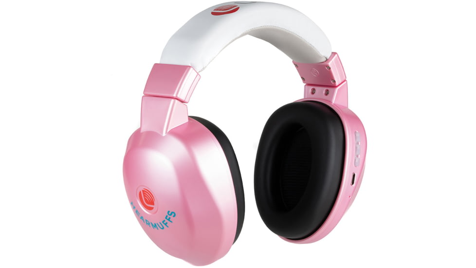 Lucid Audio Bluetooth HearMuffs for Infant/Toddler, Pink, Adjustable, LA-INFANT-BT-PINK