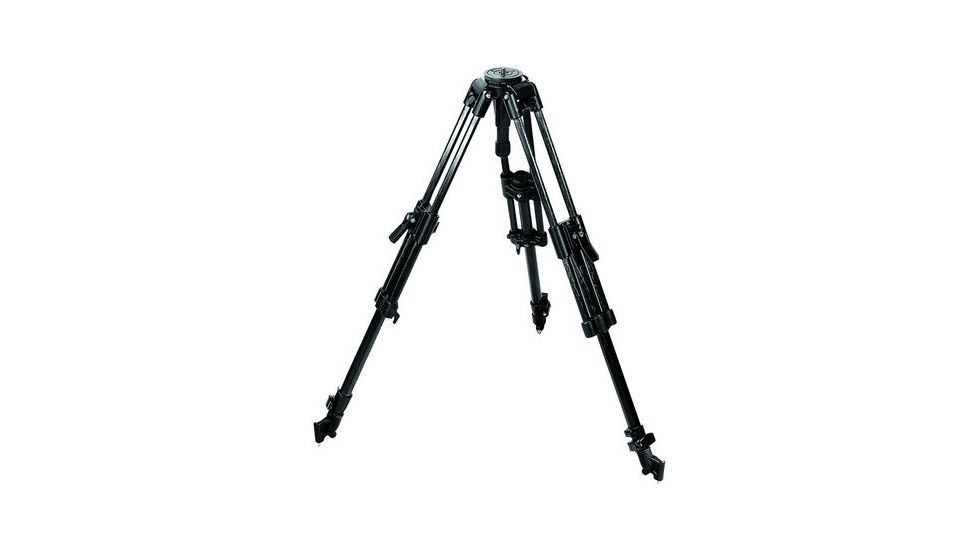 Manfrotto Bogen 75mm Bowl 2-stage Carbon Fiber Video Tripod w/ 75mm Half Ball 351MVCF