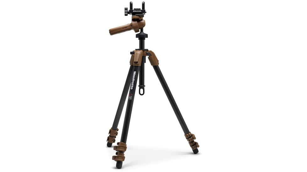 Manfrotto Alpha S.H.O.T. Tripod Grip Pro Kit Carbon, Brown, 1102740