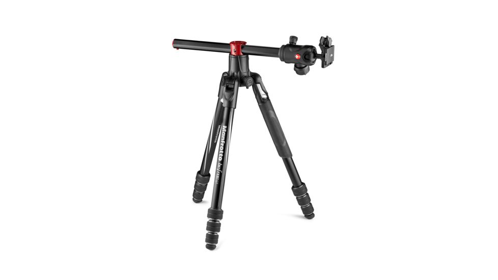 Manfrotto Befree GT XPRO Aluminum Travel Tripod, Black, Medium, MKBFRA4GTXP-BUS