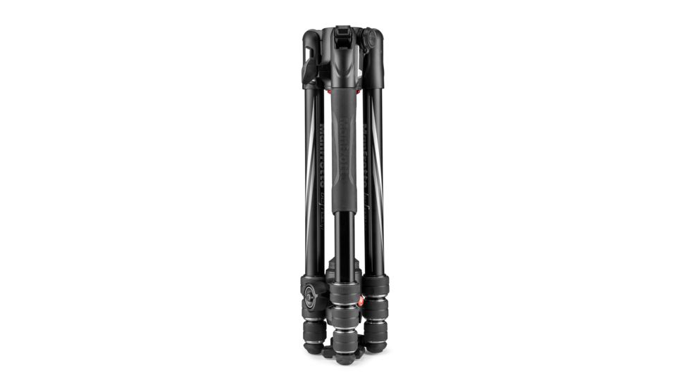 Manfrotto Befree GT XPRO Aluminum Travel Tripod, Black, Medium, MKBFRA4GTXP-BUS