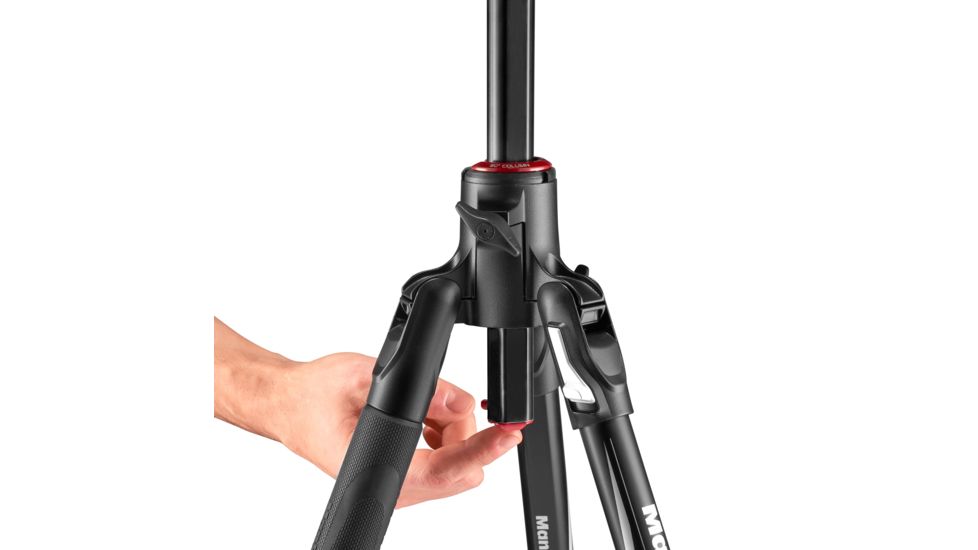 Manfrotto Befree GT XPRO Aluminum Travel Tripod, Black, Medium, MKBFRA4GTXP-BUS