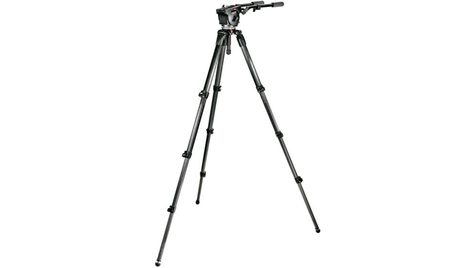 Manfrotto Bogen Manfrotto 516 Video Head+536 CF Tripod+ MBAG100P 516-536K