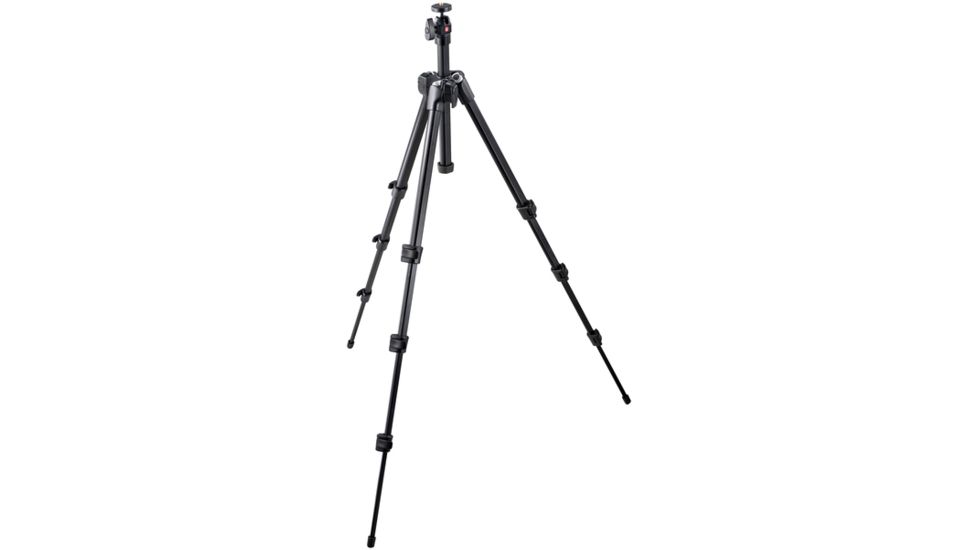 Manfrotto Bogen Manfrotto Compact Tripod W/Ball Head, New Leg Angle Selectors Bag 7322YB