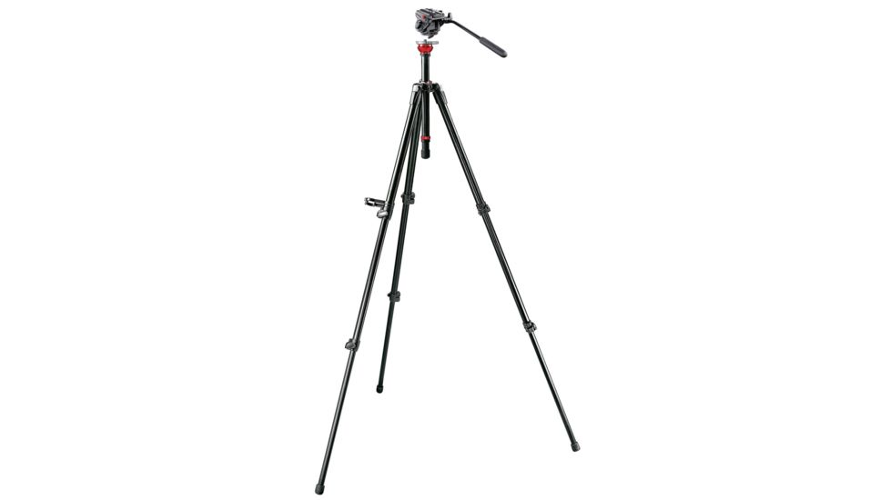 Manfrotto Bogen 128RC Micro Fluid Head and 755XB Mdeve Tripod and MBAG80 128RC-755XBK