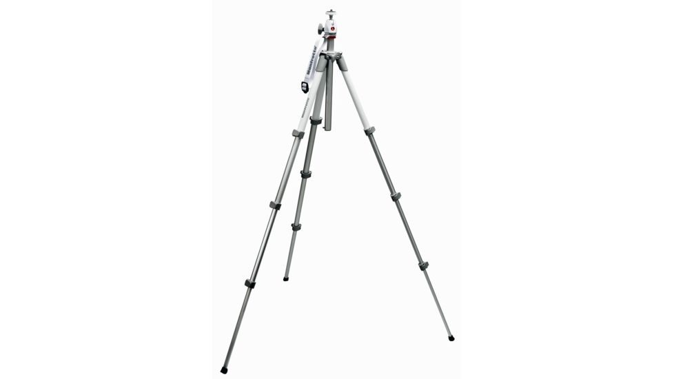 Manfrotto Compact Series Tripod w/ Built-In Photo Head, White Special ed. MKC3-PF