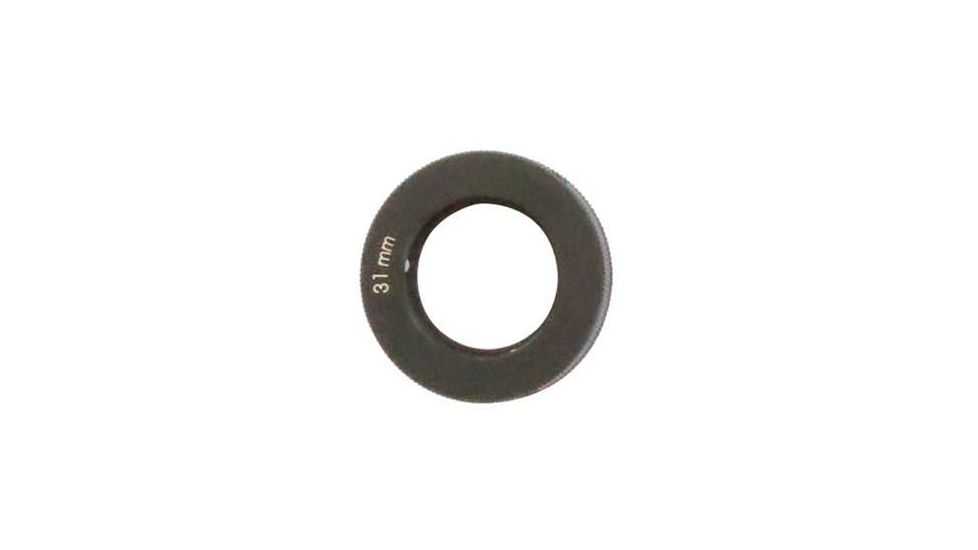 March Scopes Middle Focus Wheels for Non-Illuminated 48x52,40-60x52, 5-32x52,10-60x52, 31mm, Black, NSN None, 2-DB340-0